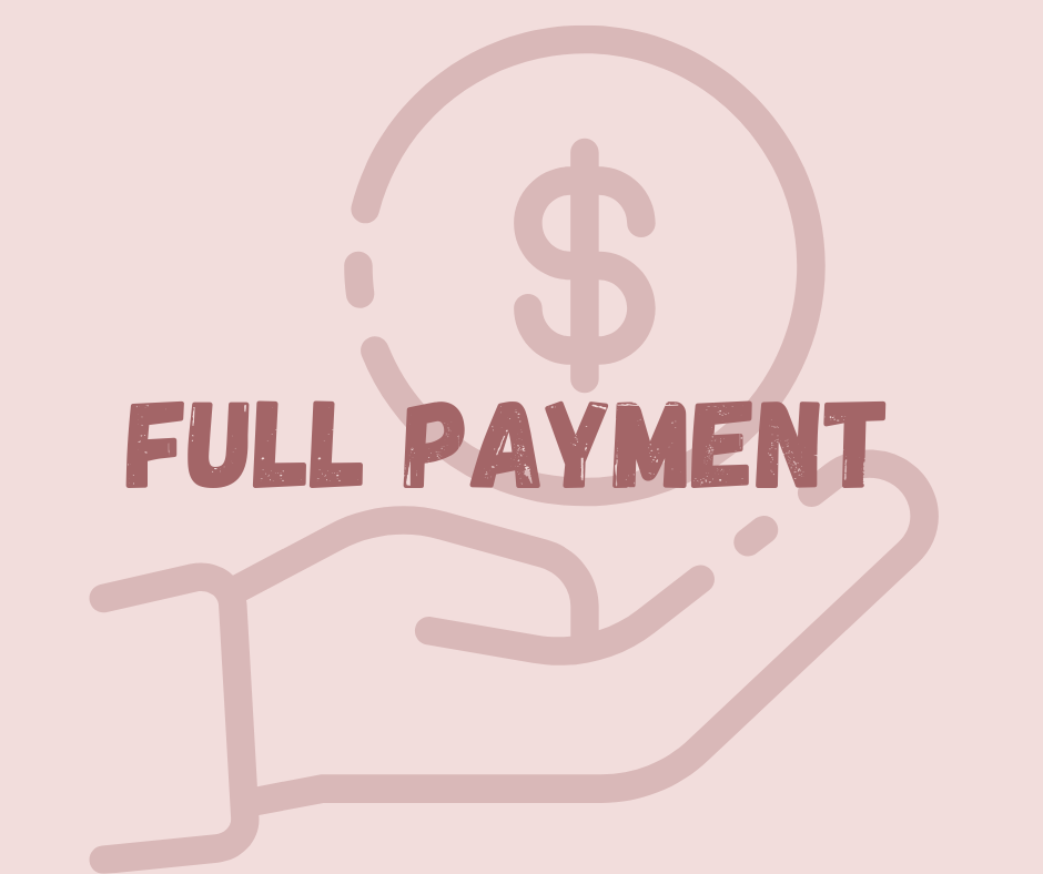 Merch Event Boutique Full payment  ******* (Event within 10 days)