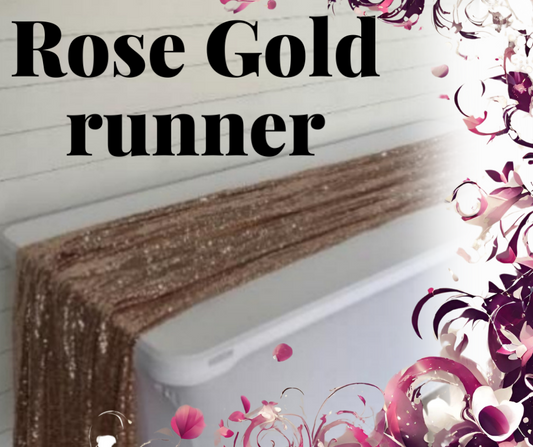 Rose Gold Table Runner