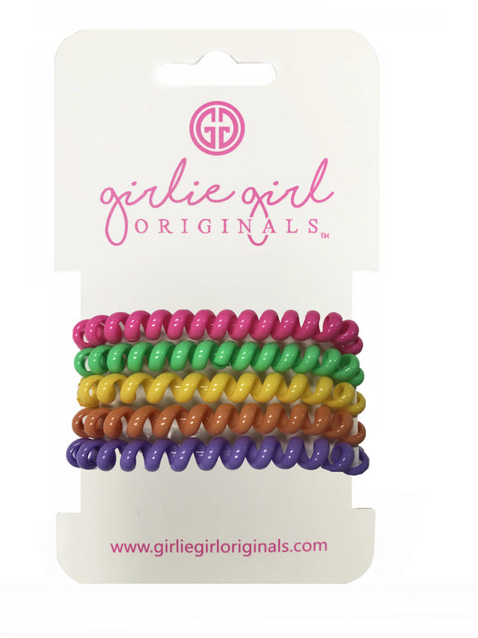 Telephone Cord Hair Ties