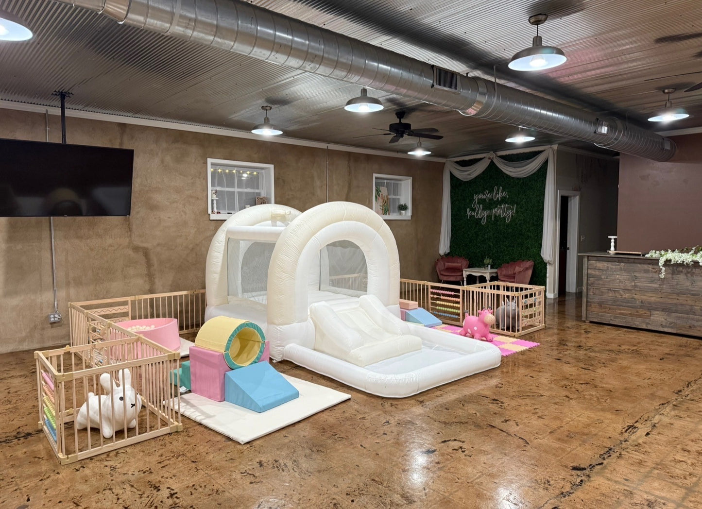 Soft Play set up  (1yr - Toddler)
